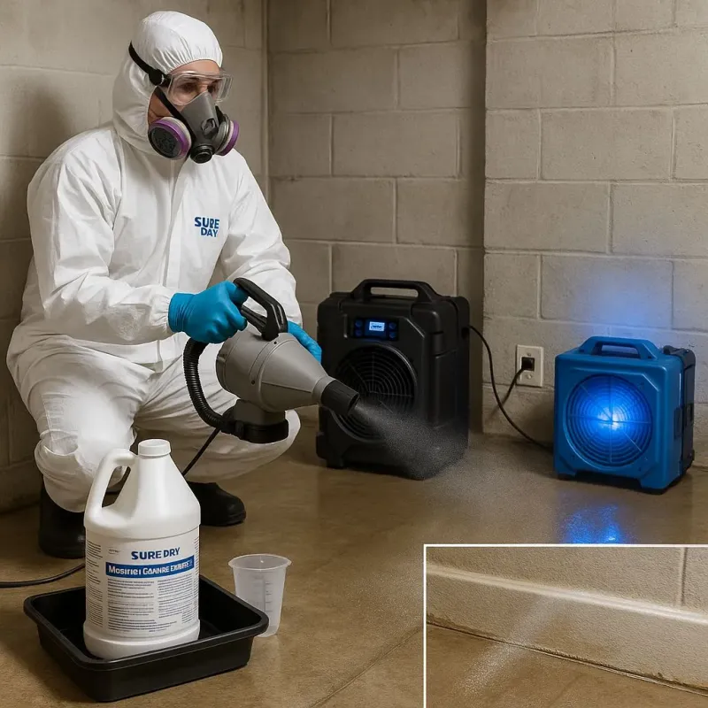 Sanitization and Odor Removal process in New Martinsville, WV