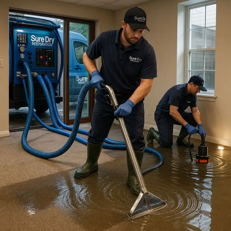 Water Extraction and Removal process in New Martinsville, WV